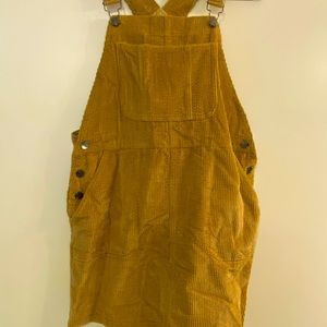 Wild Fable Target Branded corduroy overall Dress